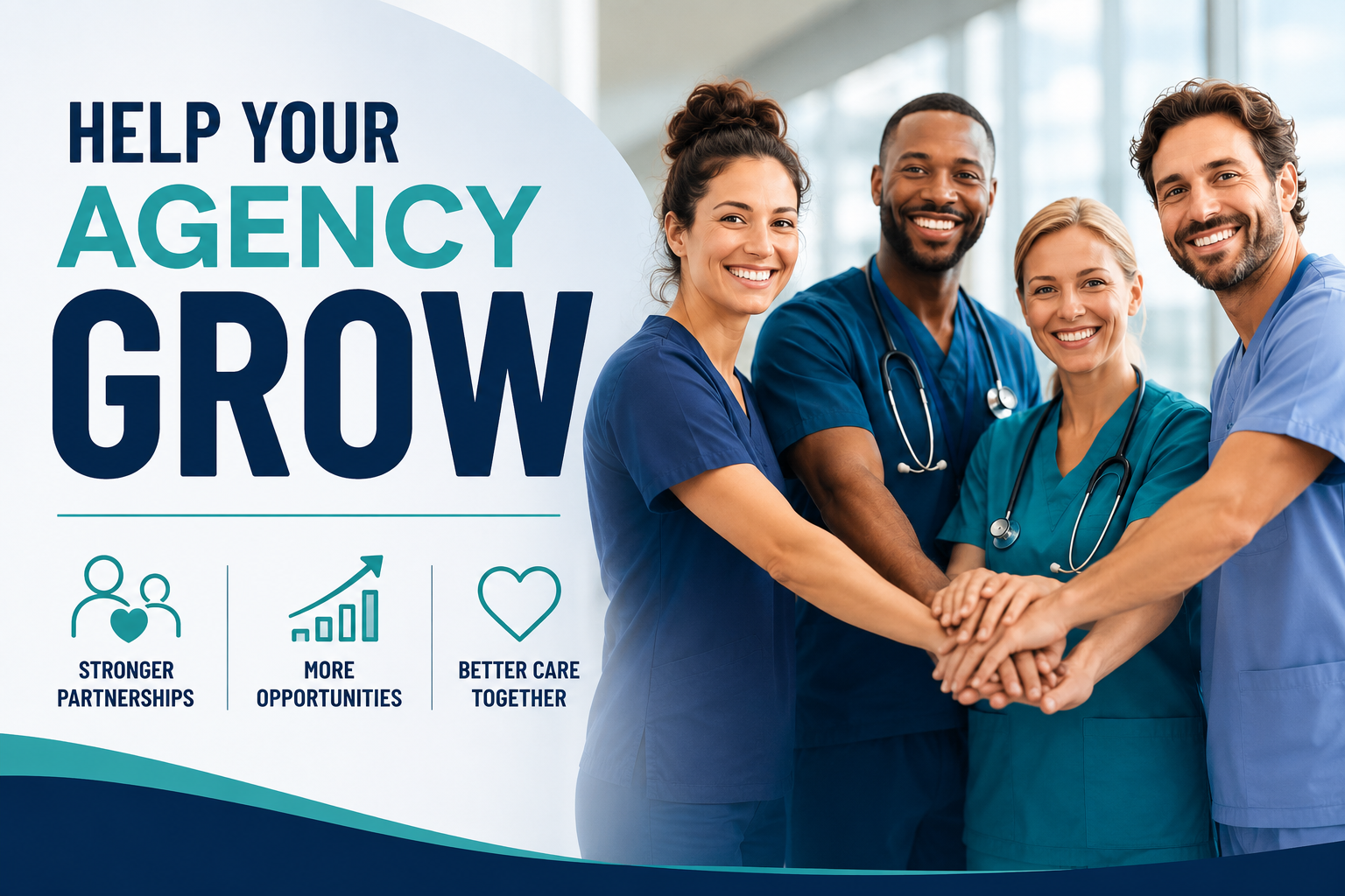 How Travel and Per Diem Healthcare Professionals Can Help Their Staffing Agency Grow (And Why It Benefits You)